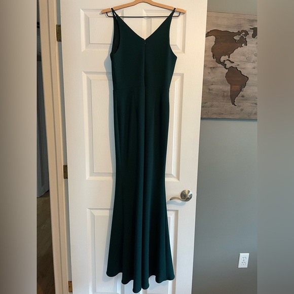 BHLDN Jones Dress, Emerald Green (Size 6) - Picture 4 of 11